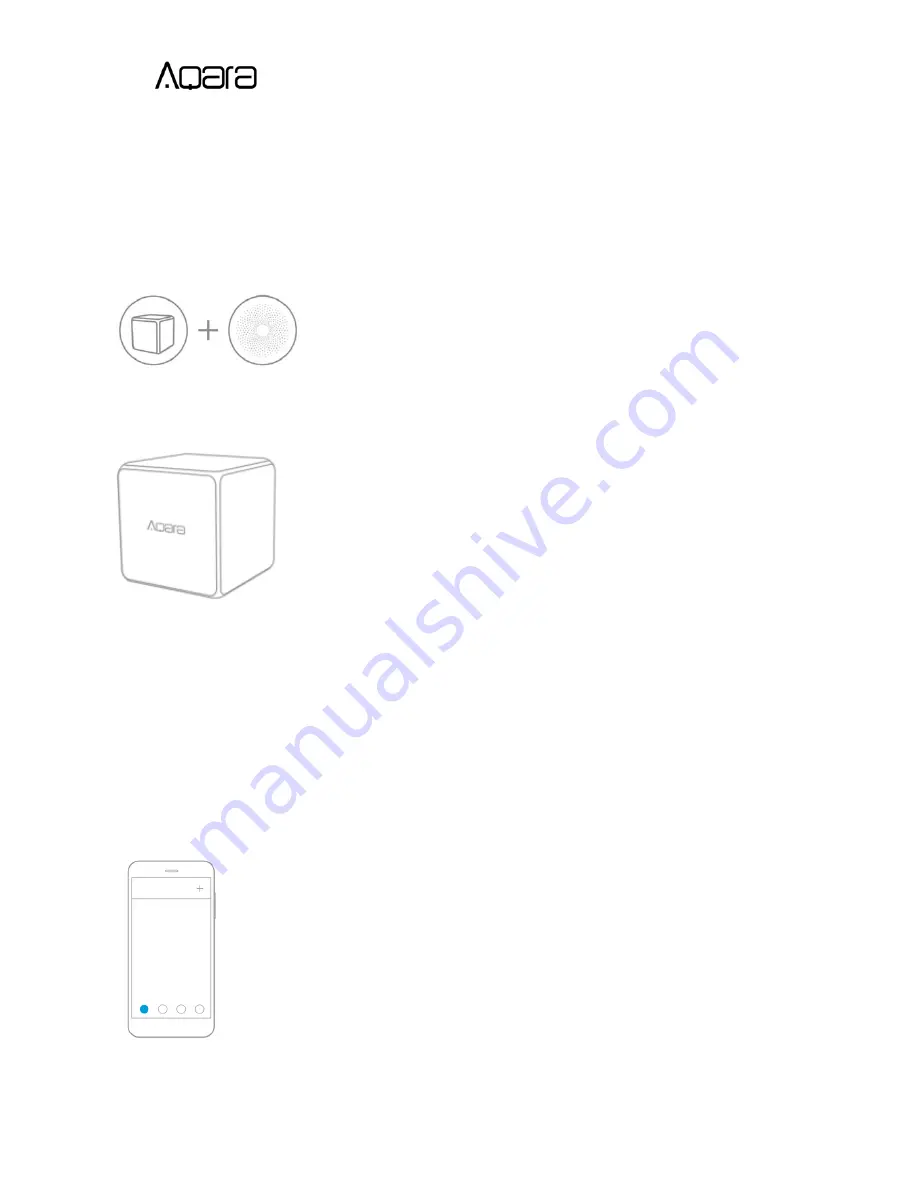 Xiaomi Aqara Cube Quick Start Manuals Download Page 1