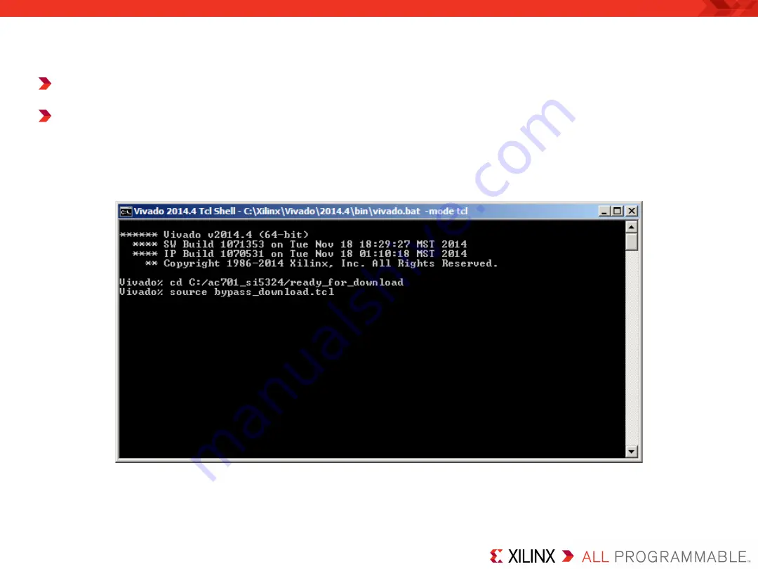 Xilinx AC701 Si5324 Design Manual Download Page 13