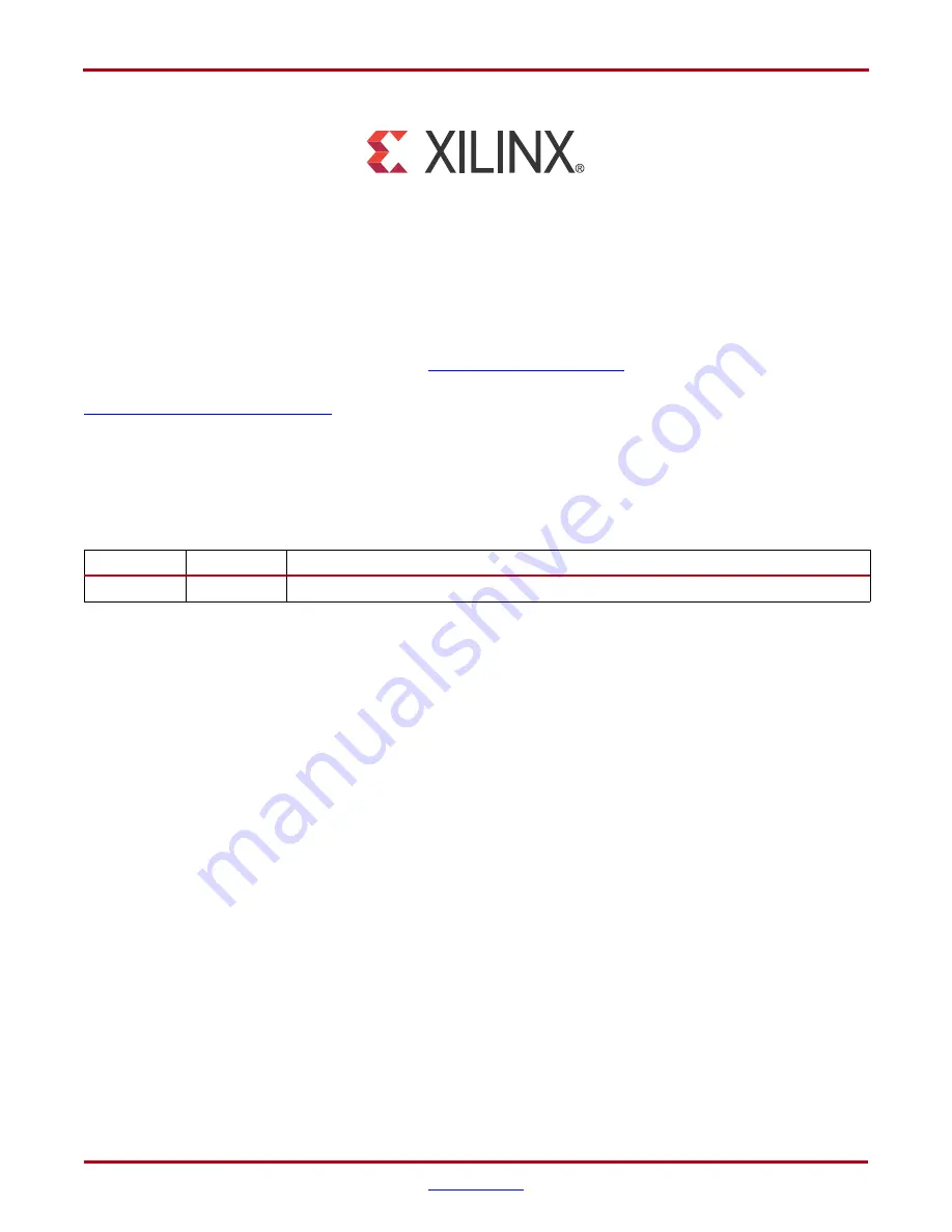 Xilinx ML630 User Manual Download Page 3