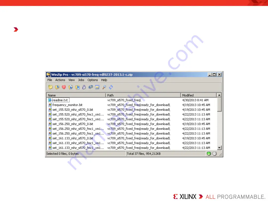 Xilinx VC709 Manual Download Page 15