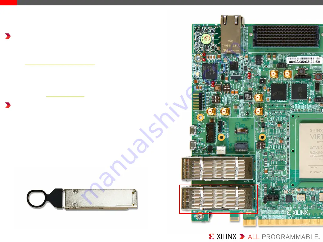 Xilinx VCU118 Software Install And Board Setup Download Page 28