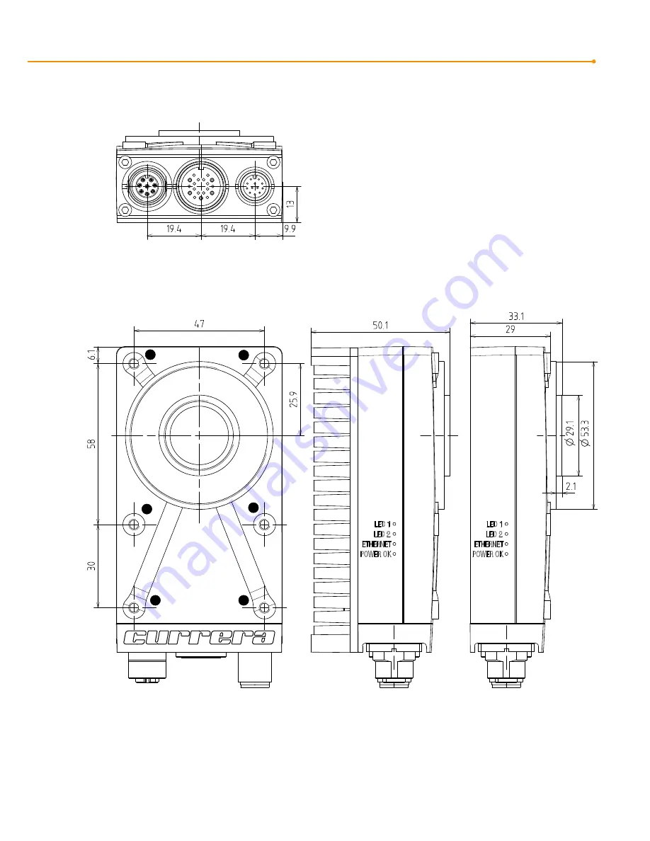 XIMEA CURRERA-R series Hardware Manual Download Page 13