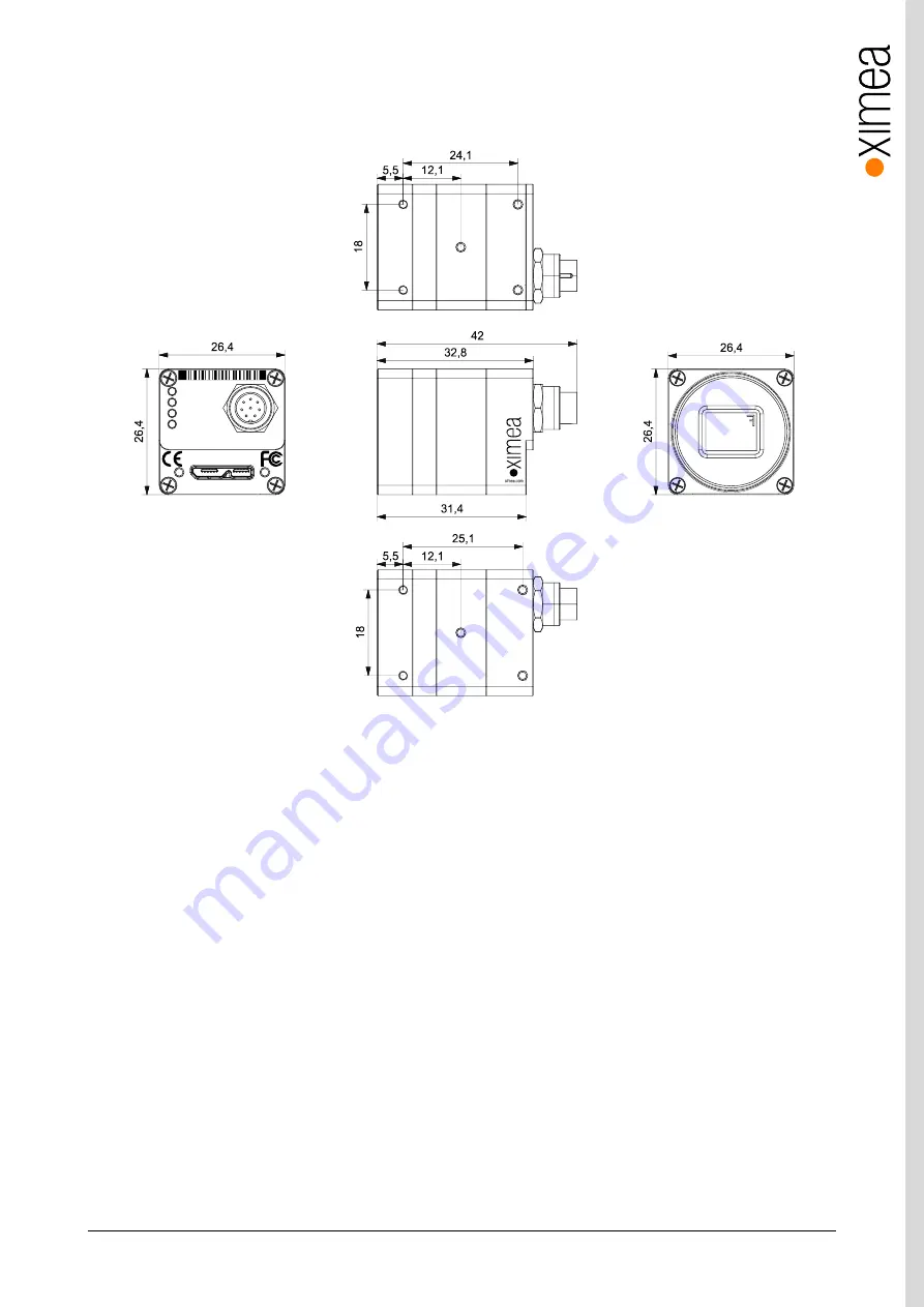 XIMEA xiC Technical Manual Download Page 25