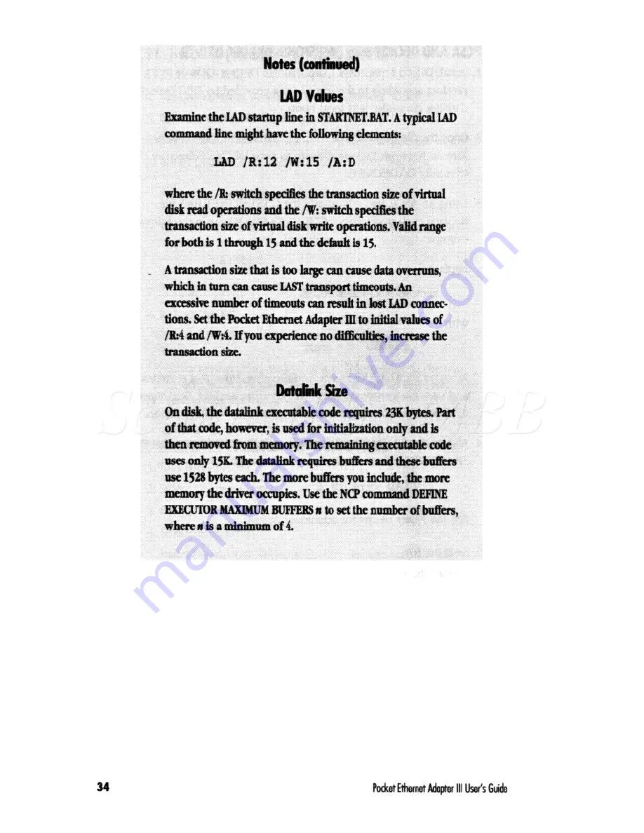 Xircom POCKET ETHERNET ADAPTER III User Manual Download Page 45