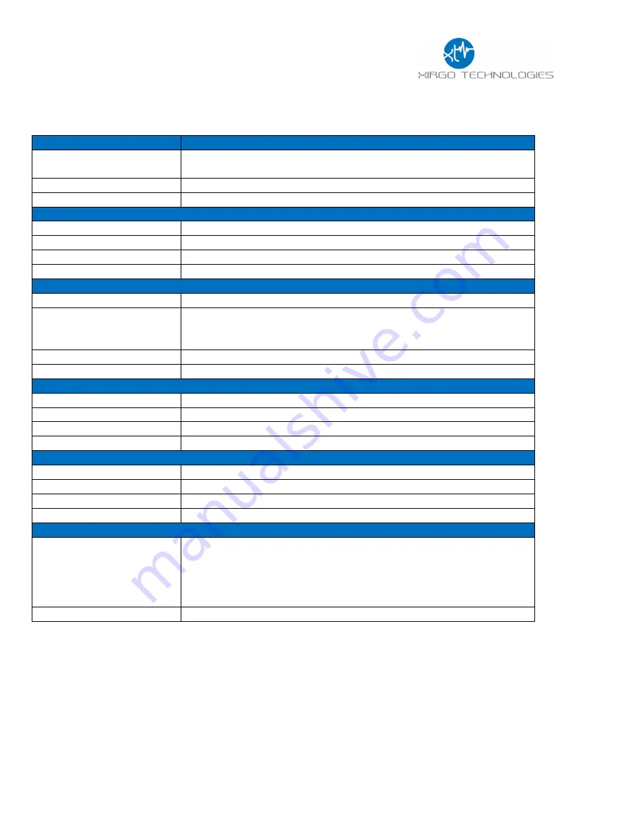 Xirgo Technologies XT4964 User Manual Download Page 6