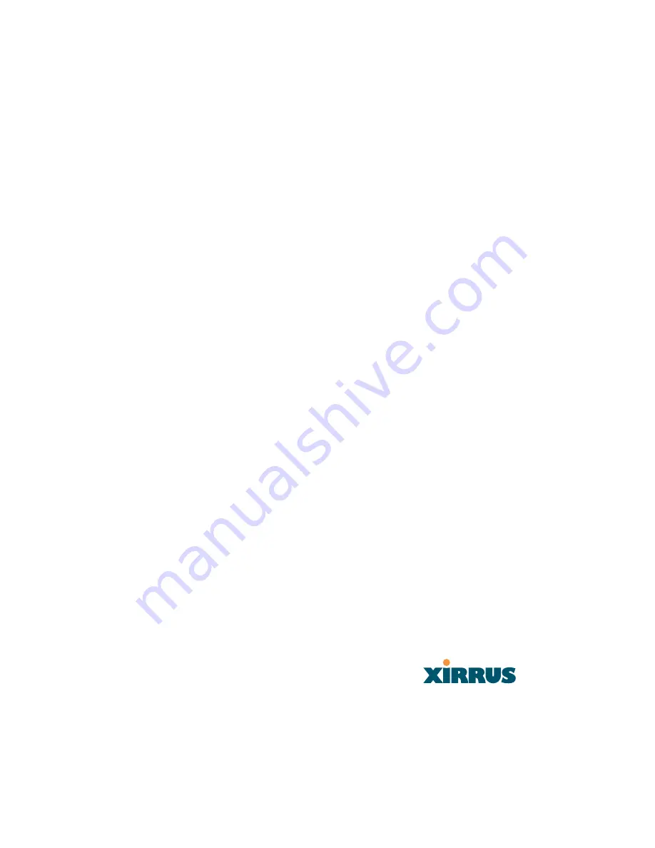 Xirrus Wi-Fi Array XS-3900 User Manual Download Page 2