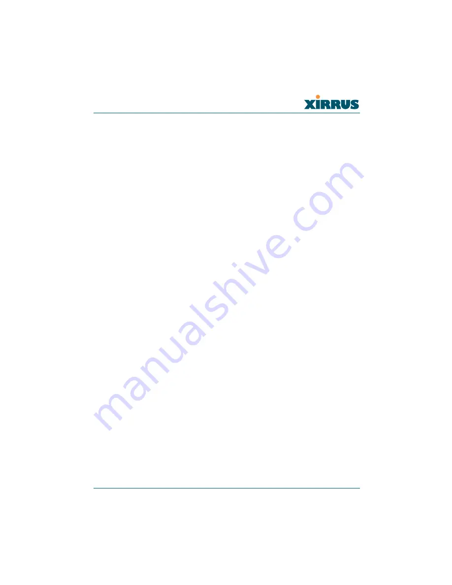 Xirrus Wi-Fi Array XS-3900 User Manual Download Page 28