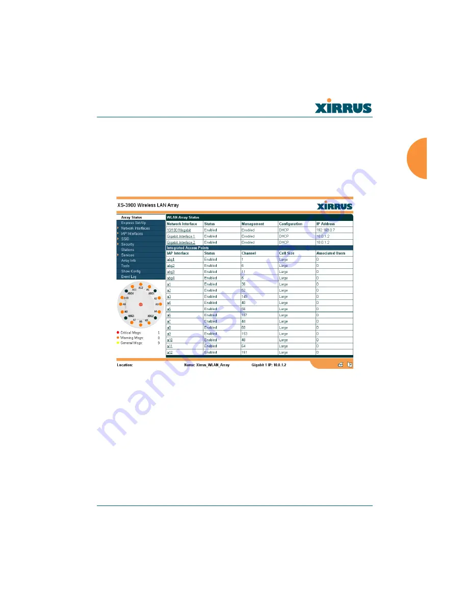 Xirrus Wi-Fi Array XS-3900 User Manual Download Page 44