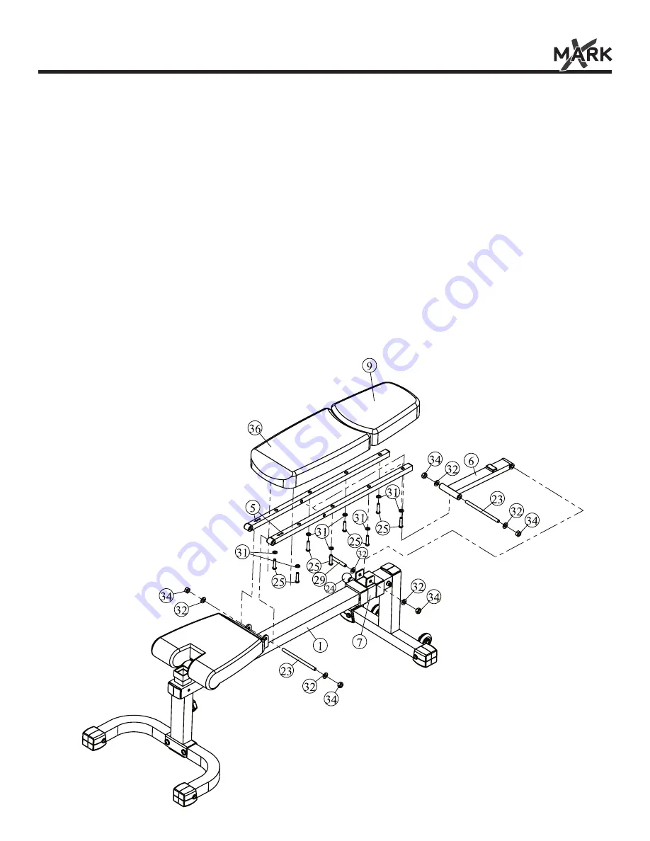 XMark Fitness XM-7603 Скачать руководство пользователя страница 8