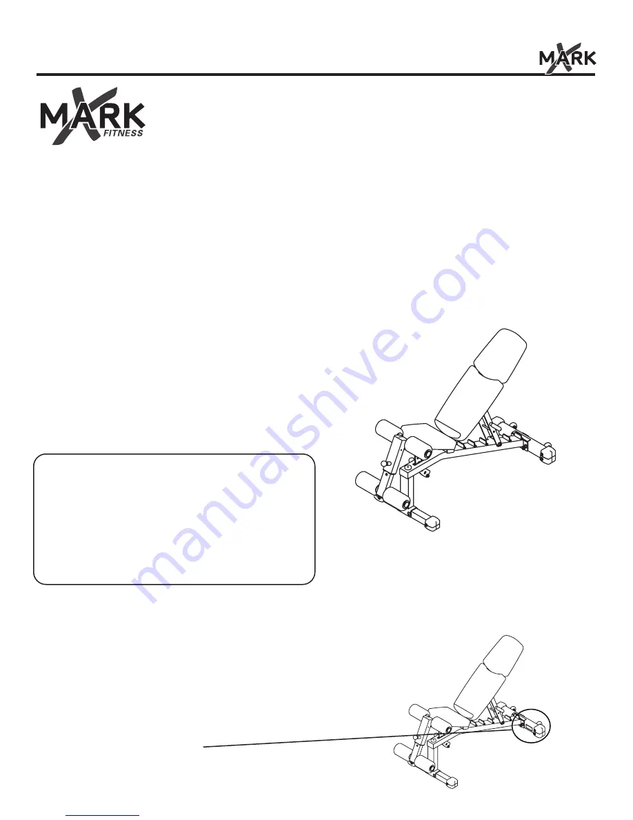 XMark Fitness XM-7629 Owner'S Manual Download Page 4