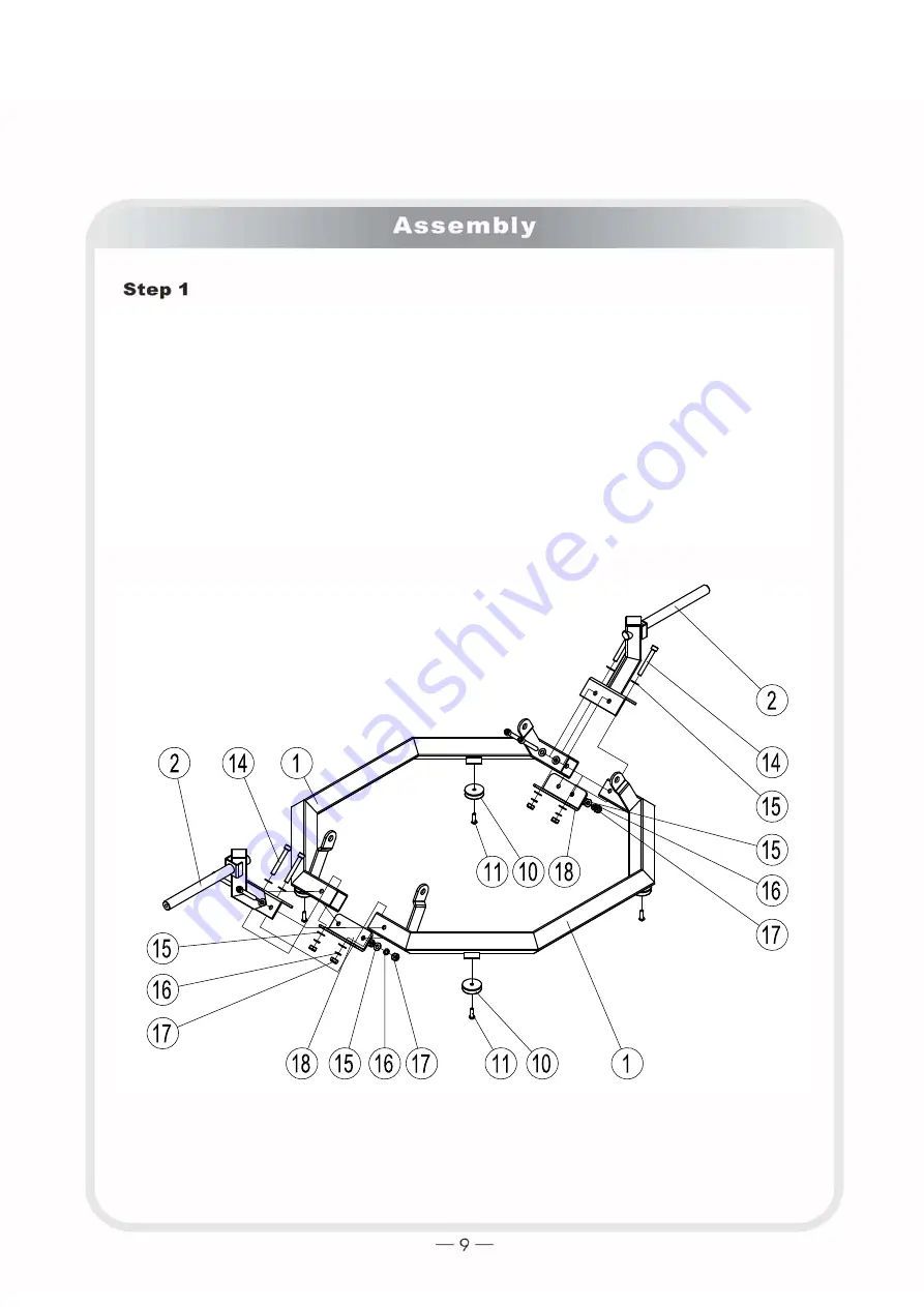 XMark Fitness XM-9065 Owner'S Manual Download Page 9