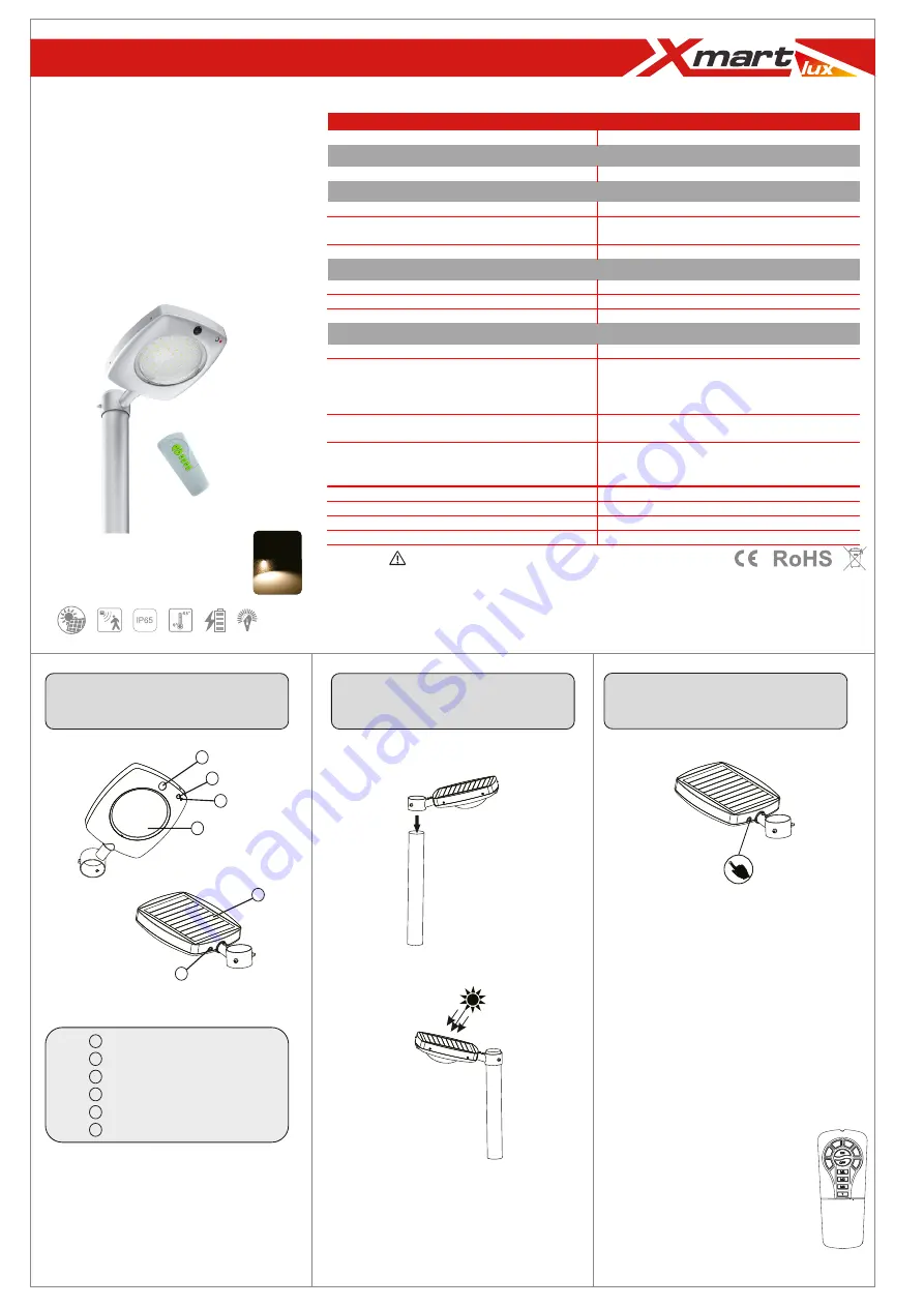 Xmart HL-POLE-03 User Manual Download Page 1