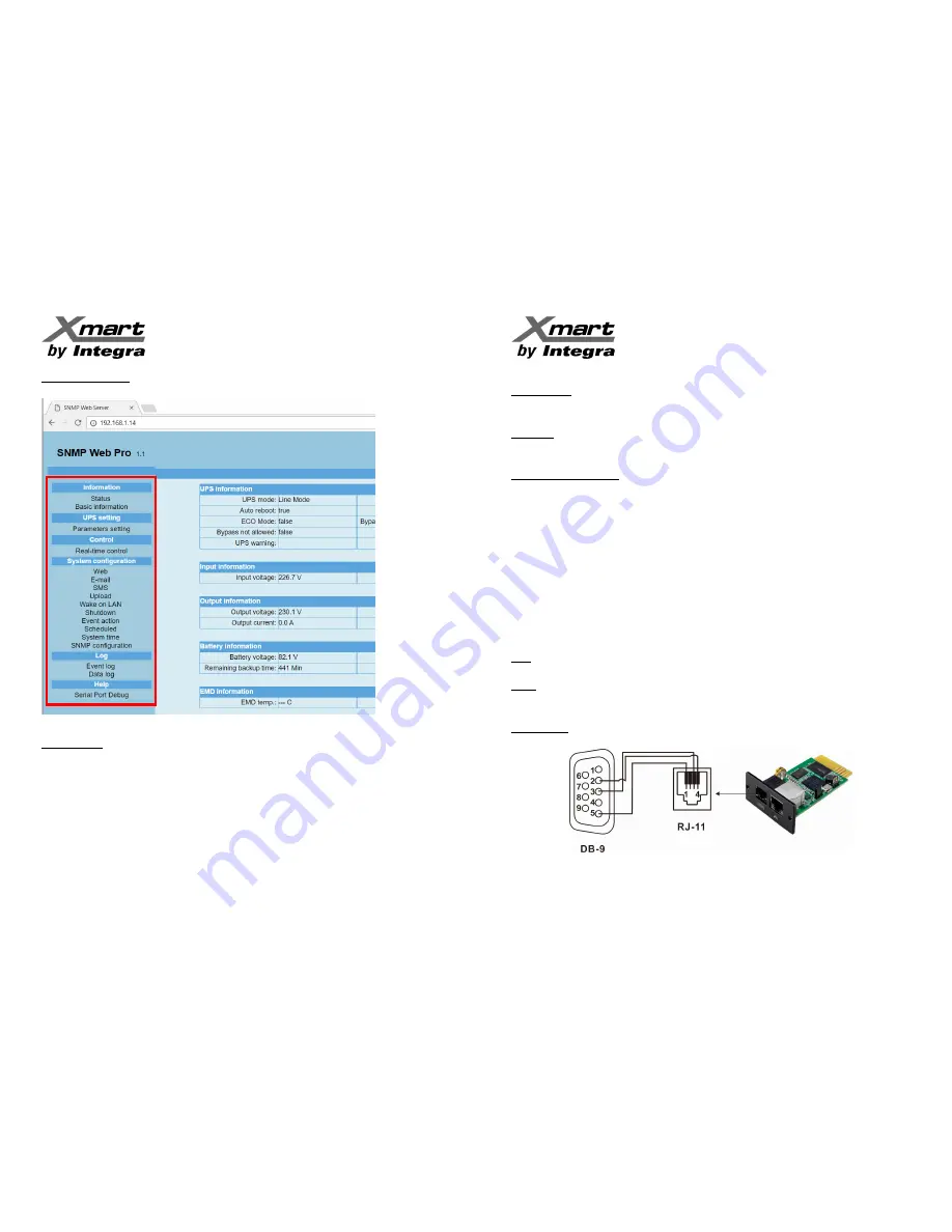 Xmart SNMP06 Скачать руководство пользователя страница 4