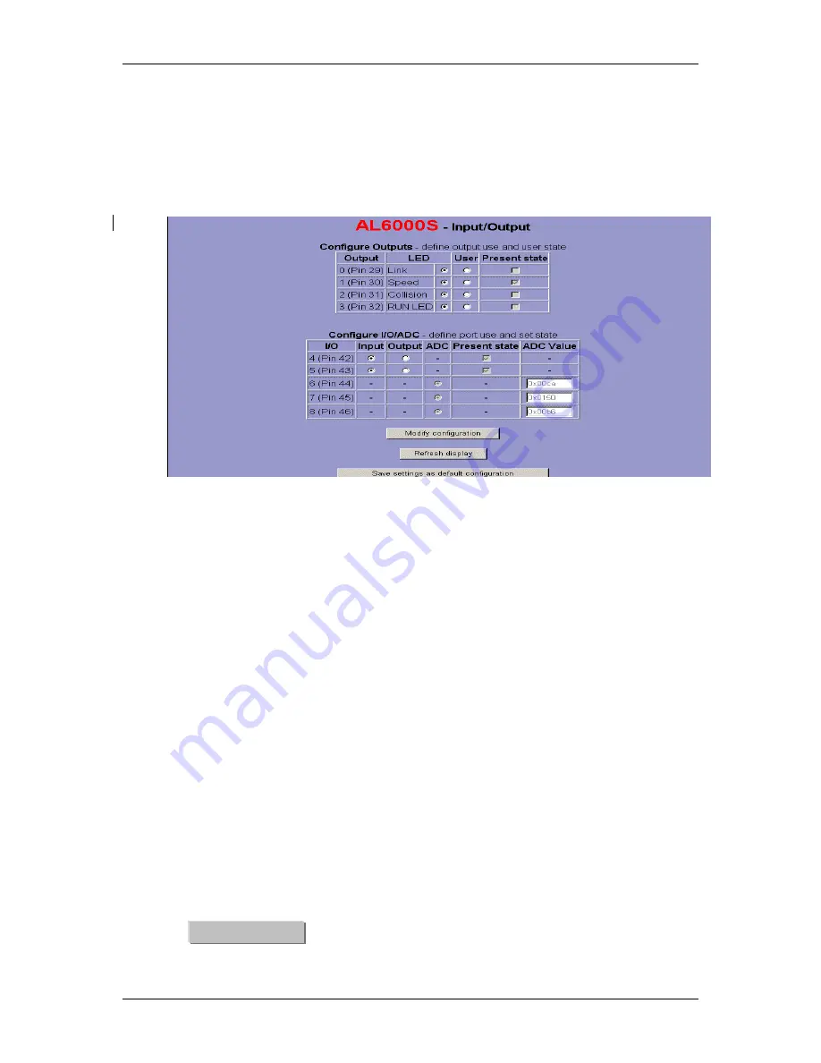 XMODUS XM1630S Software Reference Manual Download Page 12