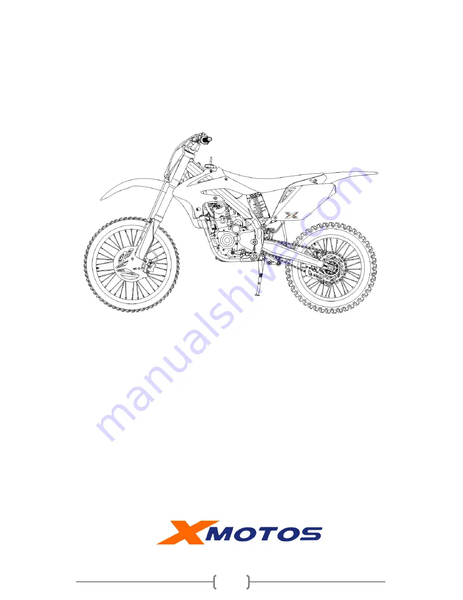 Xmotos XZ 250R Owner'S Manual Download Page 2