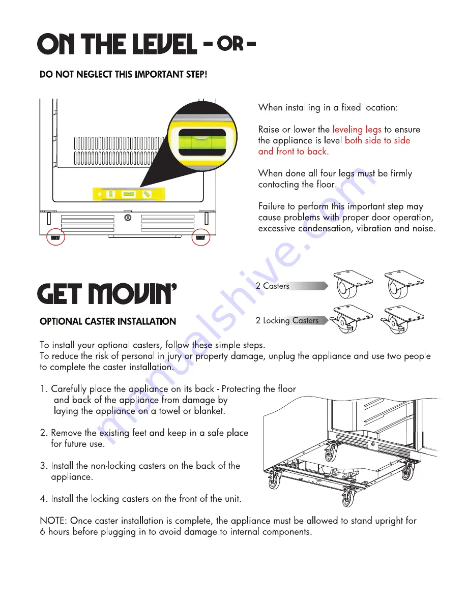 Xo LUXURY XOU24ORS Manual Download Page 9