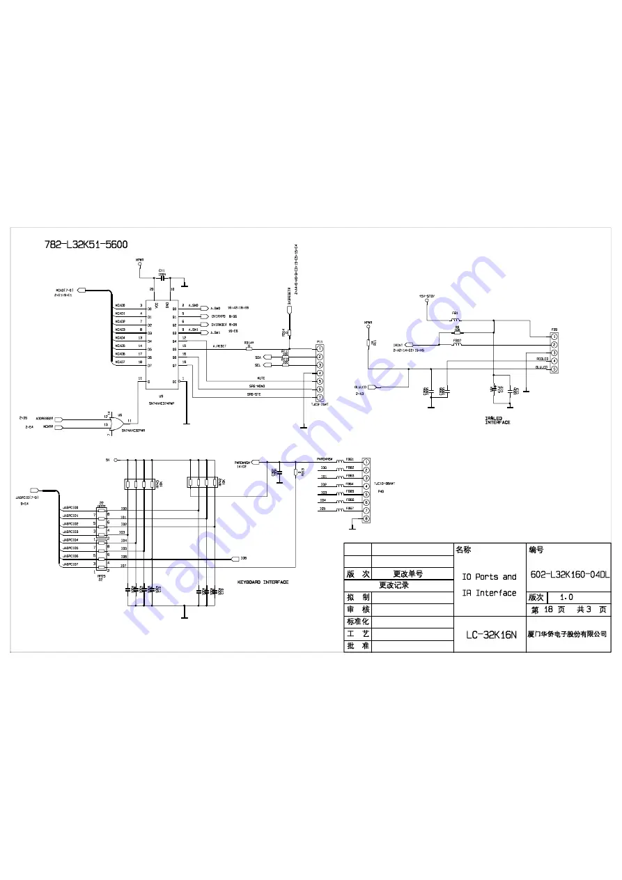 XOCECO LC-32K16 Service Manual Download Page 58