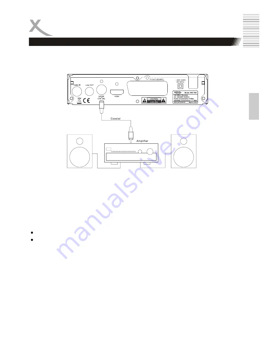 Xoro HRK 7560 Скачать руководство пользователя страница 13