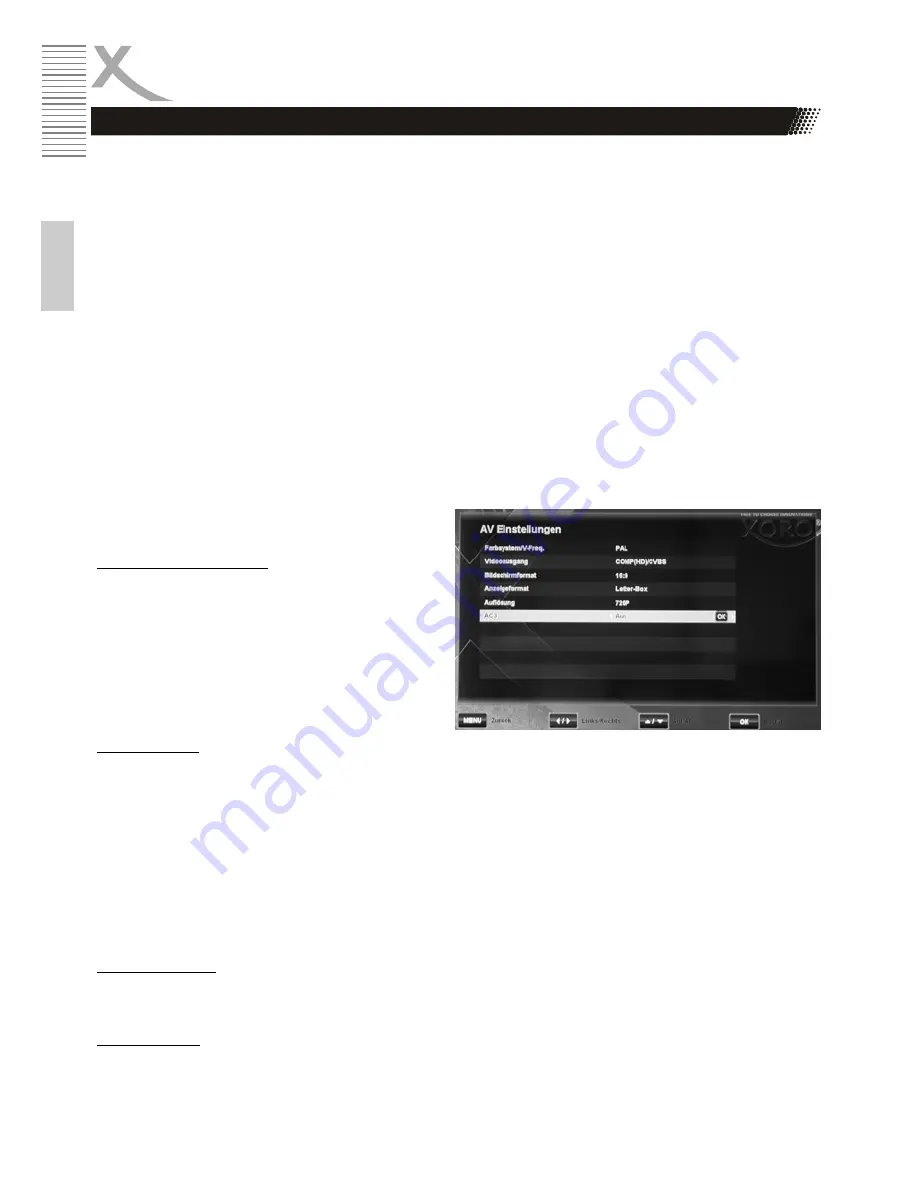 Xoro HRM 8760 CI+ User Manual Download Page 28