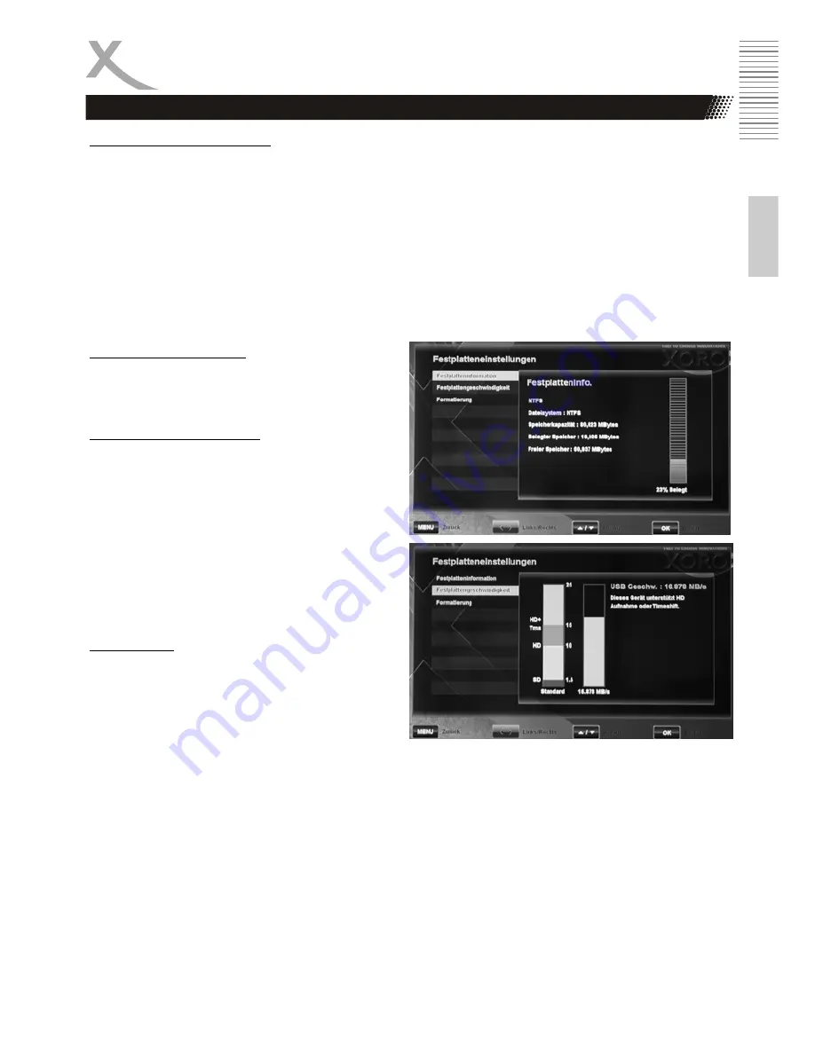 Xoro HRM 8760 CI+ User Manual Download Page 31