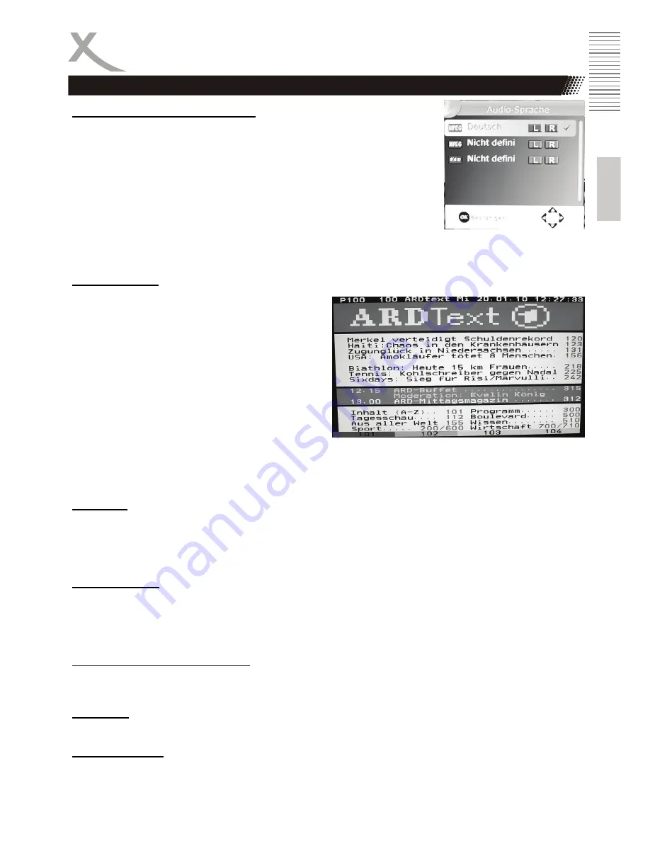 Xoro HRS 8520 Скачать руководство пользователя страница 29