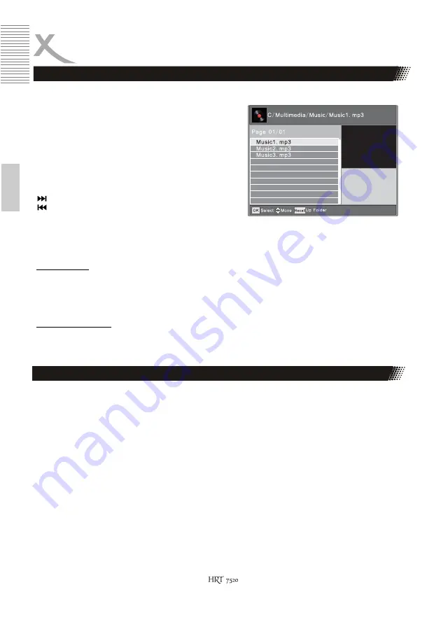 Xoro HRT 7520 User Manual Download Page 62