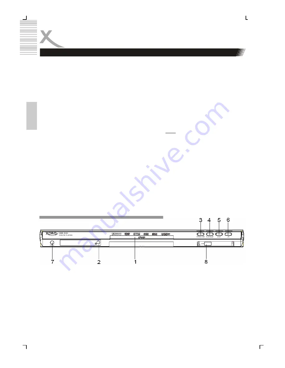 Xoro HSD 2220 Operation Manual Download Page 54