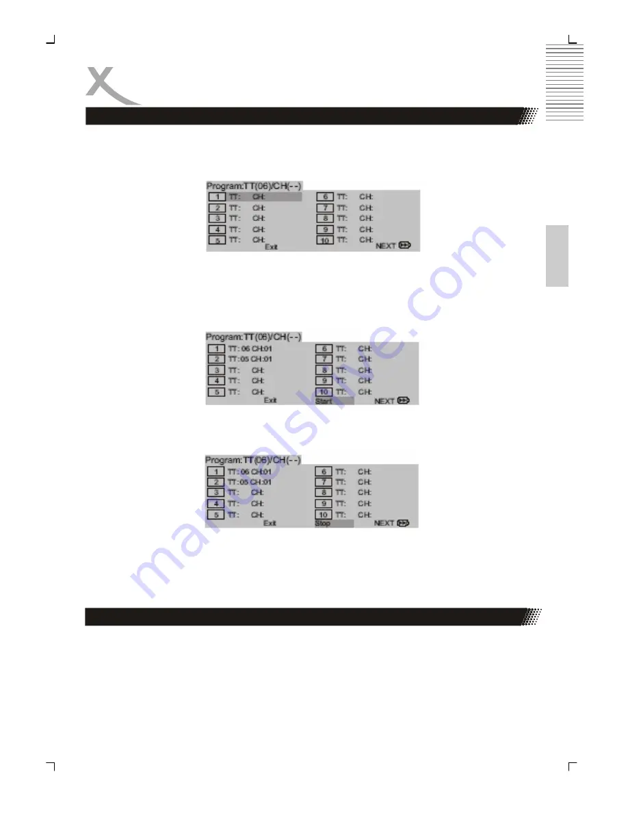 Xoro HSD 2220 Operation Manual Download Page 67