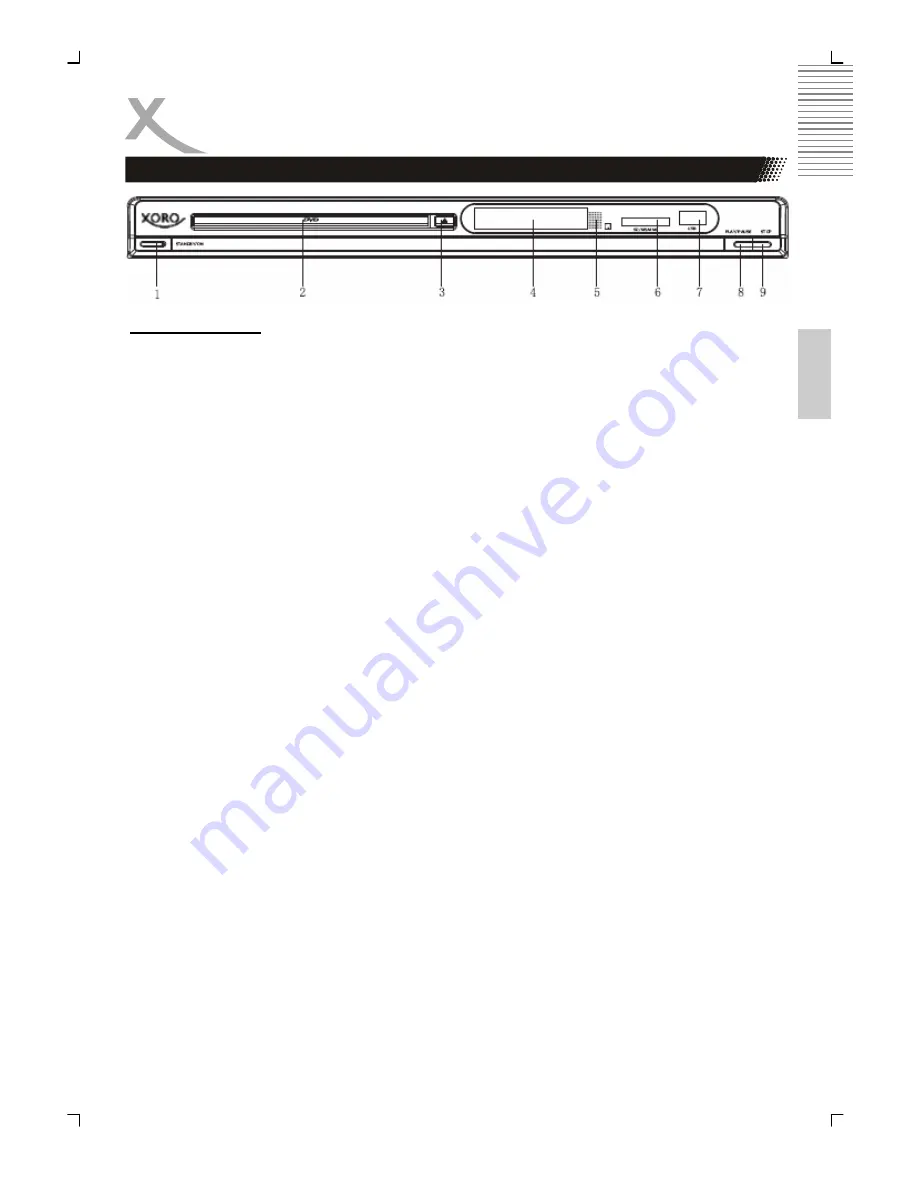 Xoro HSD 8405 Operation Manual Download Page 61