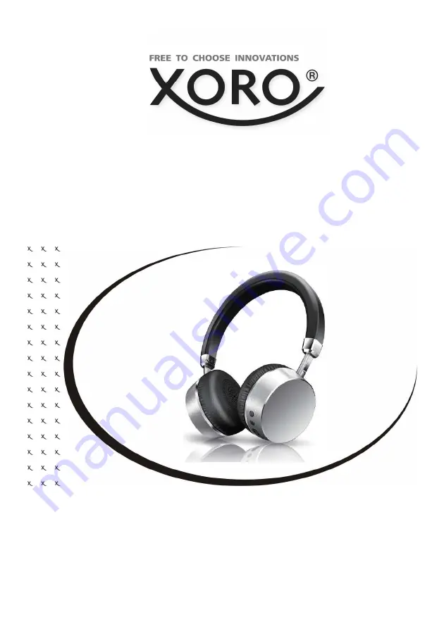 Xoro KHB 300 User Manual Download Page 1