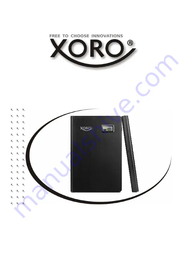 Xoro MPB 1500 Operation Manual Download Page 1