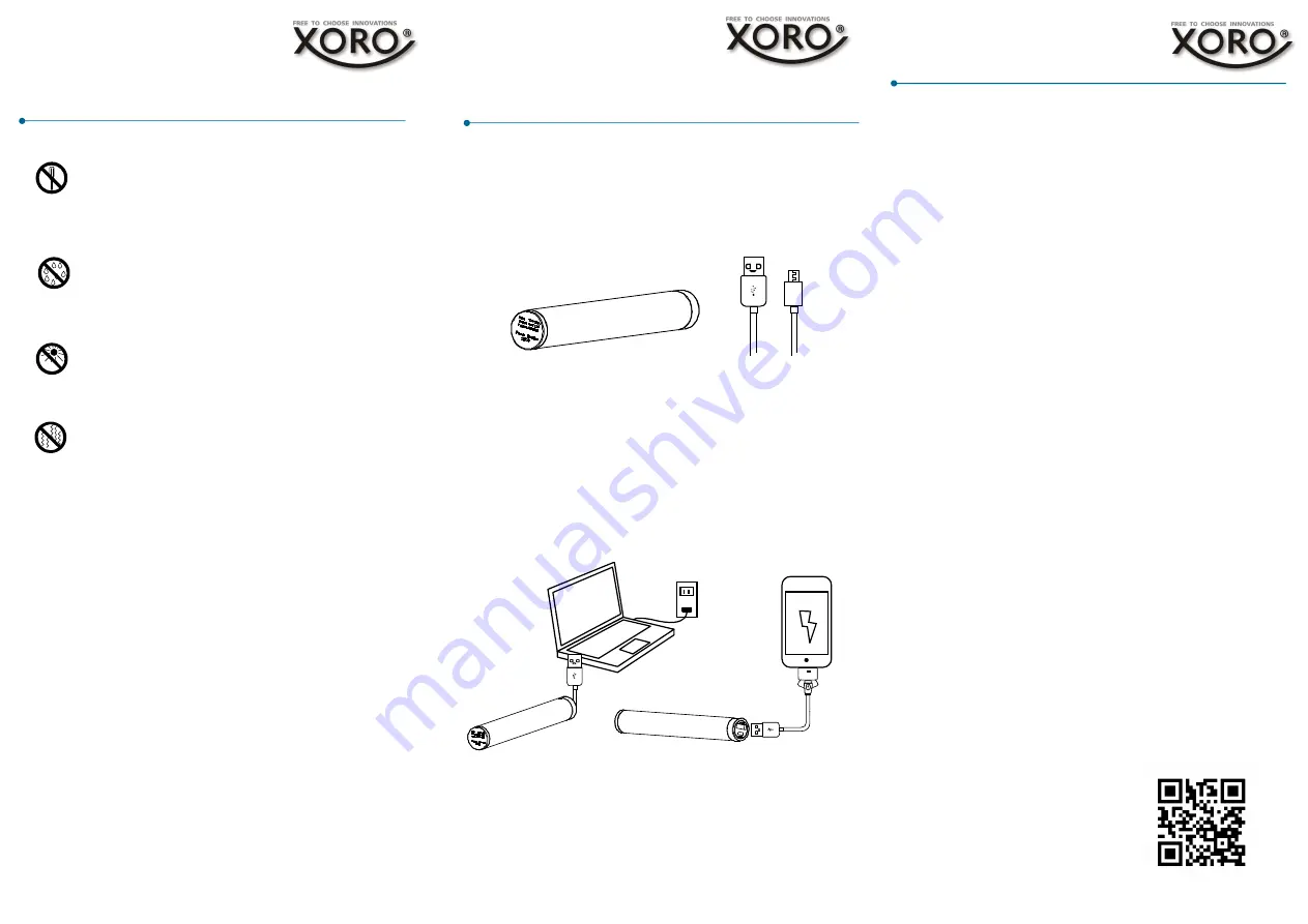 Xoro MPB 520 Operation Manual Download Page 1