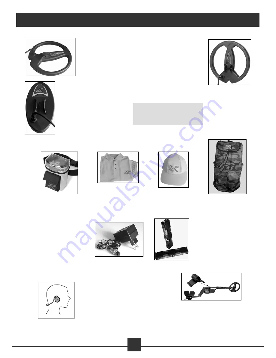 XP Metal Detectors ADX100 Instruction Manual Download Page 13