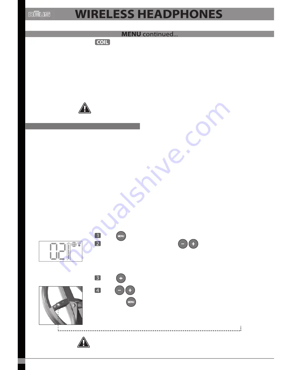 XP Metal Detectors DEUS User Manual Download Page 32