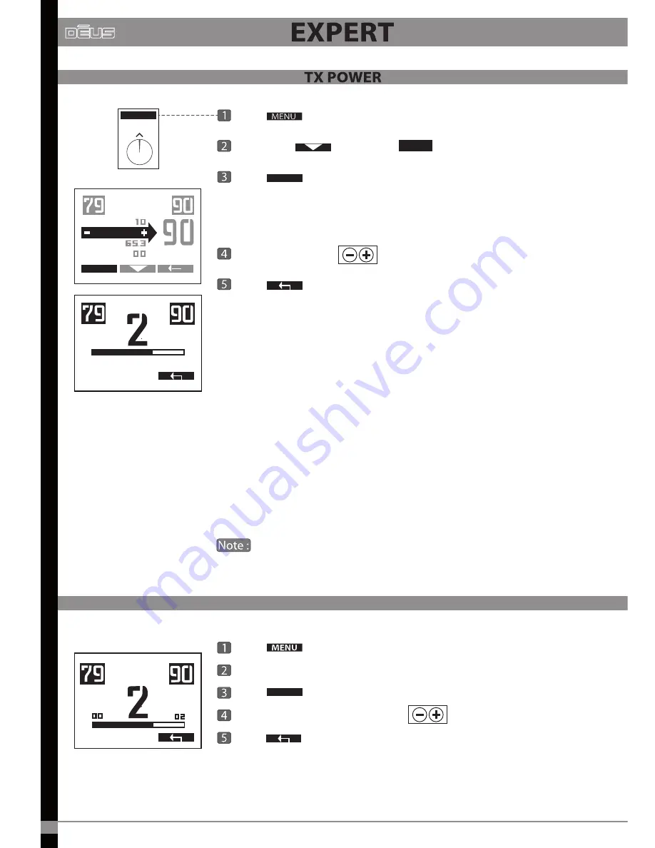 XP Metal Detectors DEUS User Manual Download Page 40