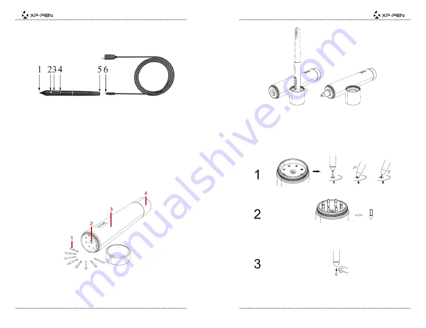 XP-PEN Artist 22E Pro Manual Download Page 4