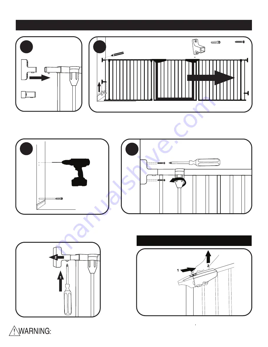 XPANDAGATE EX100 Assembly Instructions Download Page 1