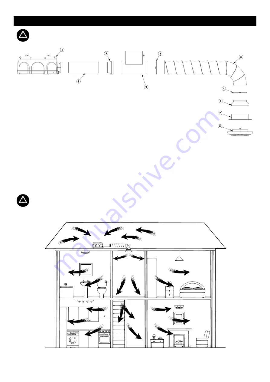 Xpelair 110015 Instruction Manual Download Page 3