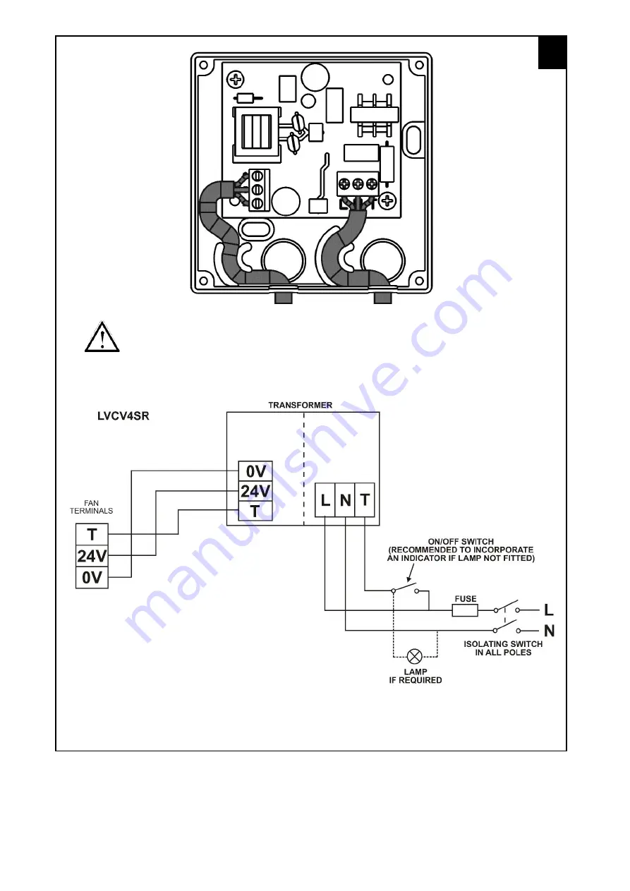 Xpelair Simply Silent LVCV4SR Installation And Maintenance Instructions Manual Download Page 8