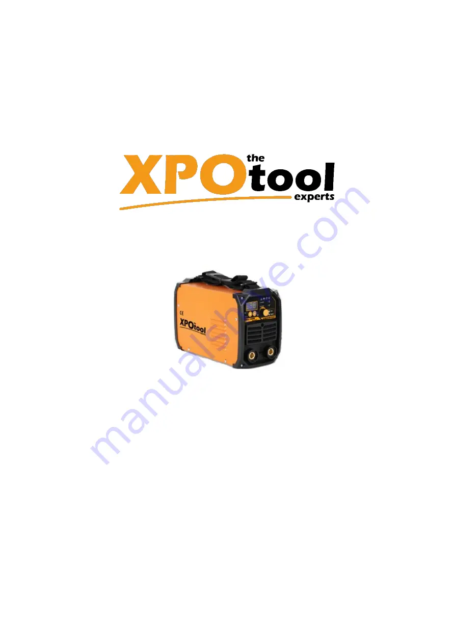 XPOtool 63317 User Manual Download Page 1