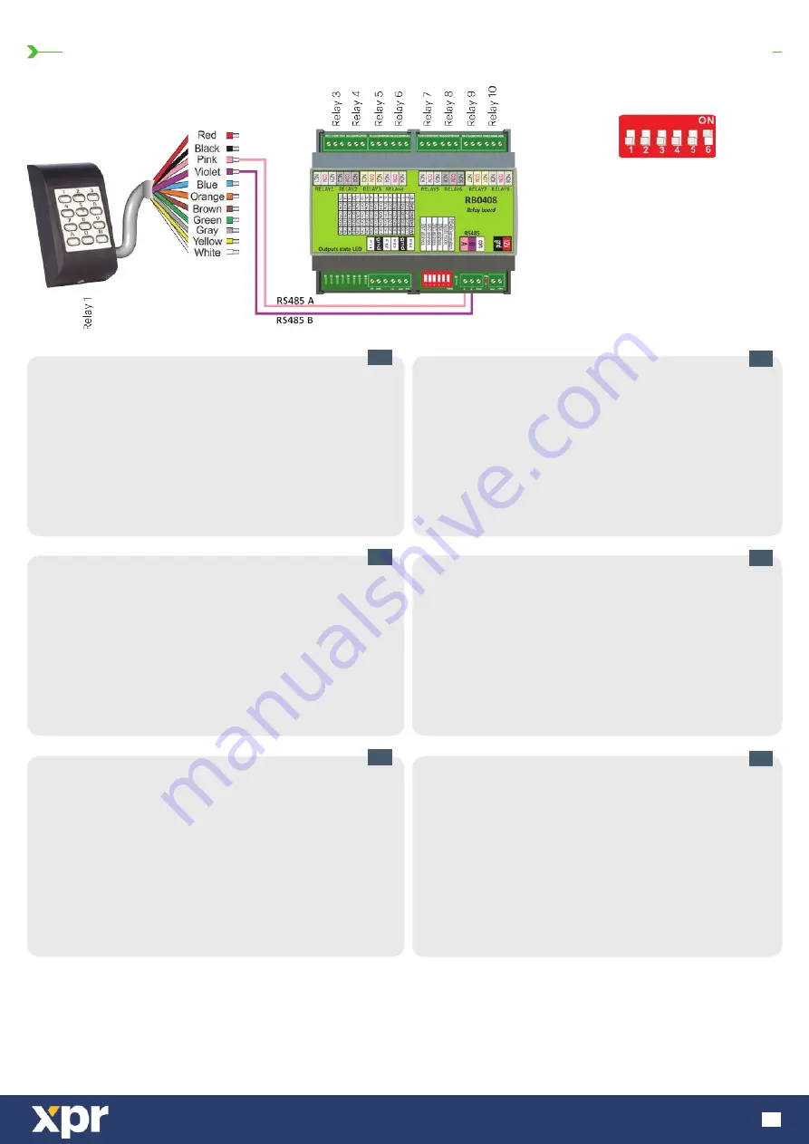 XPR Access MTPAD-SA User Manual Download Page 4