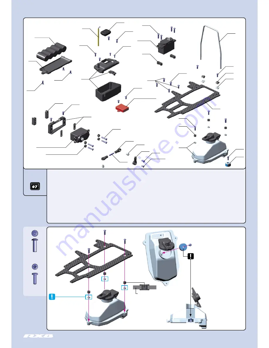 Xray RX8 Instruction Manual Download Page 23