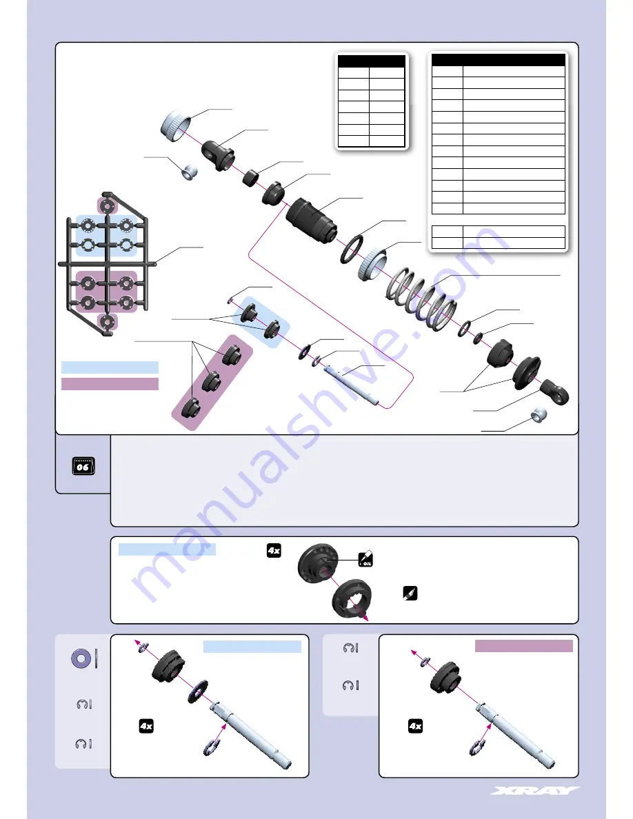 Xray T2008 Instruction Manual Download Page 22