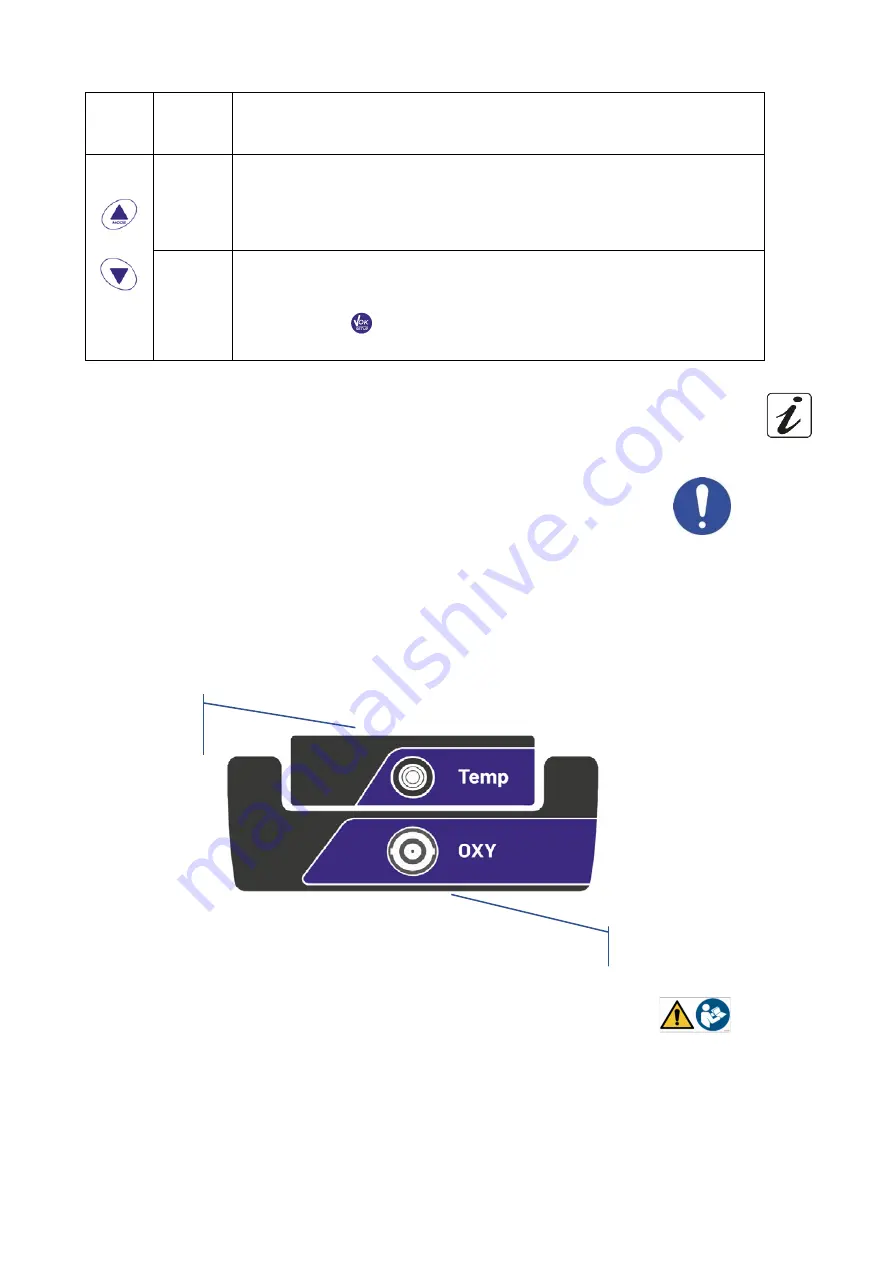 XS Instruments OXY 7 Vio Instruction Manual Download Page 12