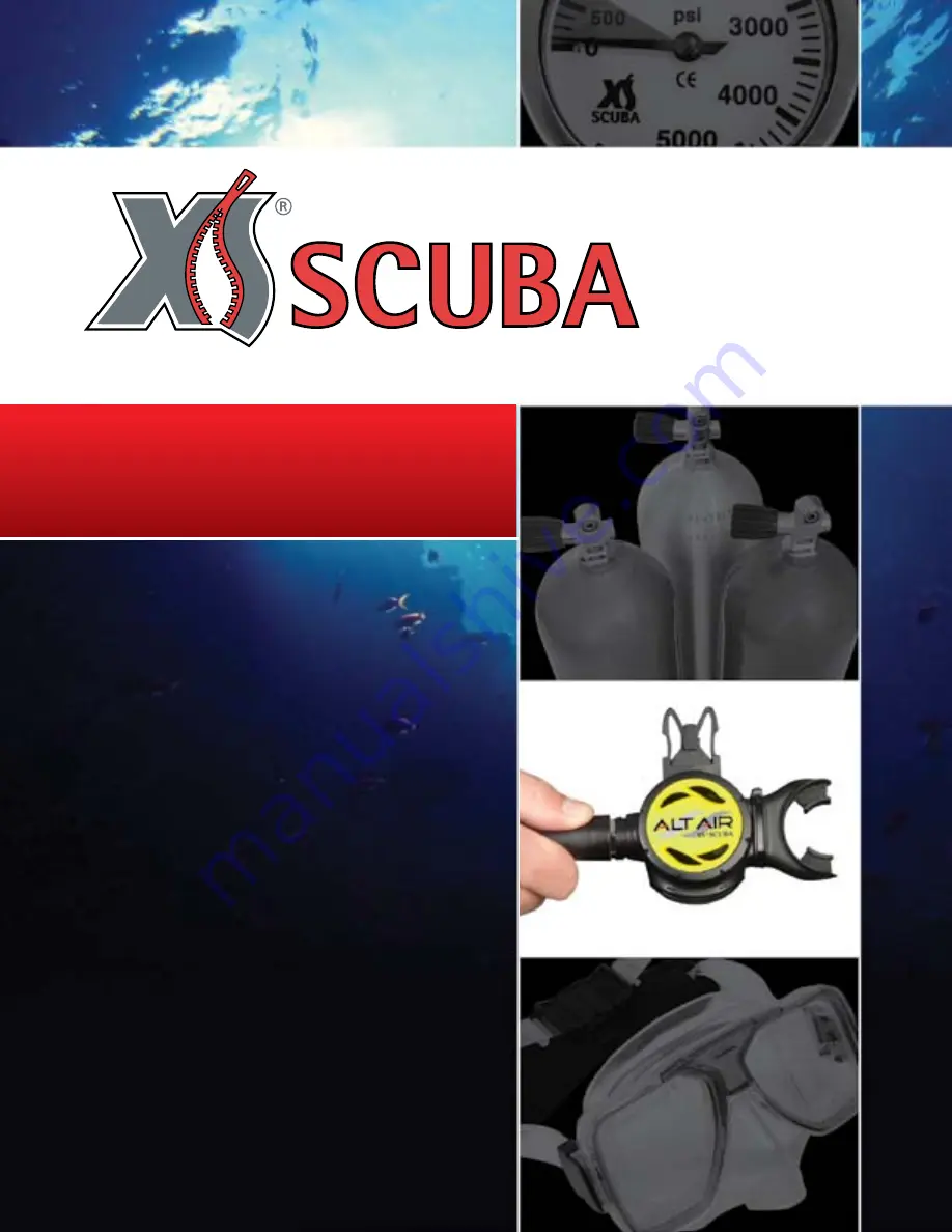 XS Scuba AltAir Octo Service And Repair Manual Download Page 1