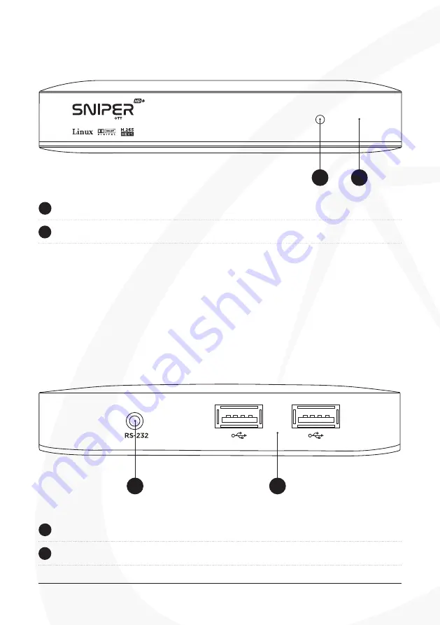 Xsarius Sniper HD Plus Combo H.265 Manual Download Page 50