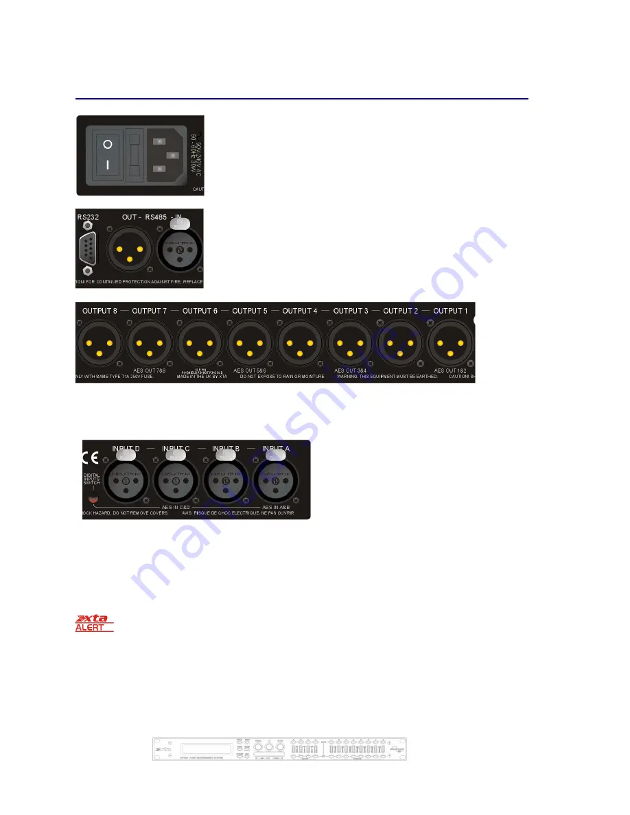 XTA DP448 Operator'S Manual Download Page 10