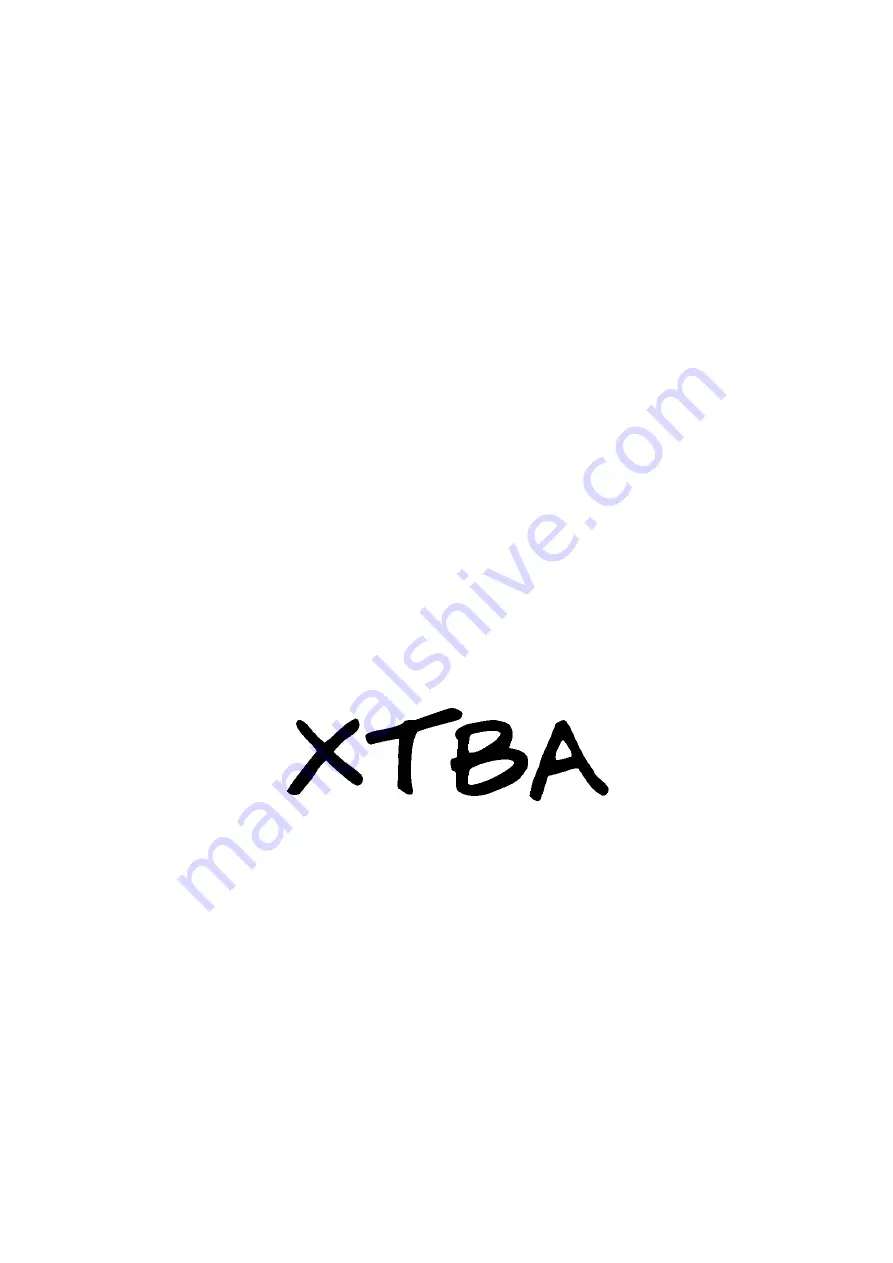 XTBA DALI Watch Manual Download Page 1