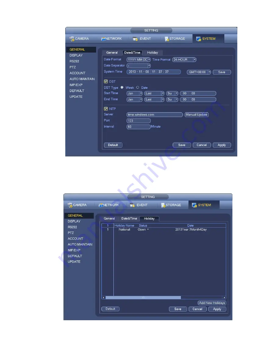 XtendLan NVR-xUD User Manual Download Page 128