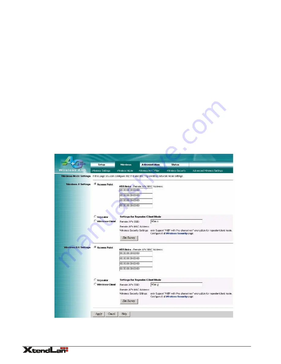 XtendLan WDAP-1001 User Manual Download Page 9